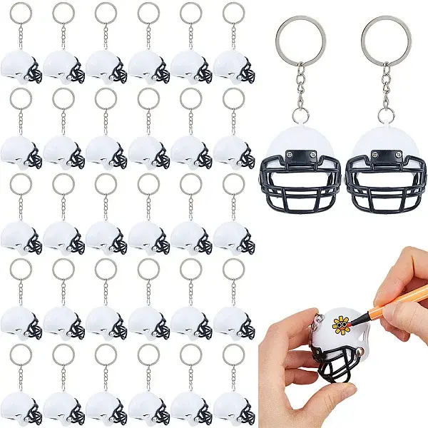 ABS Plastic Helm Keychains