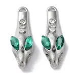 Alloy with Rhinestone Pendant