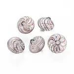 Transparent Handmade Blown Glass Globe Beads