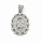 Brass Micro Pave Cubic Zirconia Pendants