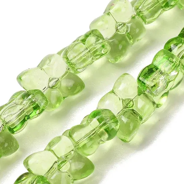 Transparent Glass Beads Strands