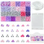 DIY Acrylic & Plastic Beads Bracelets Making Kits