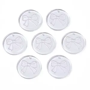 Transparent Resin Pendants