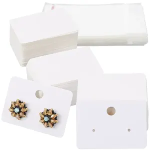 1Set Blank Paper Earring Display Cards