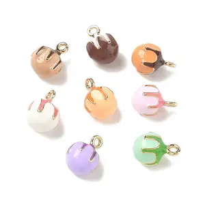 Alloy Enamel Pendants
