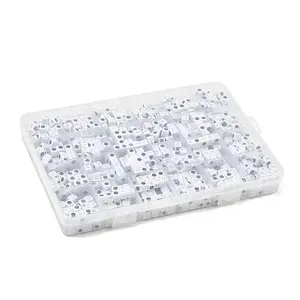 Initial Letter Acrylic Horizontal Hole Beads