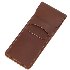 1Pc Leather Pen Case