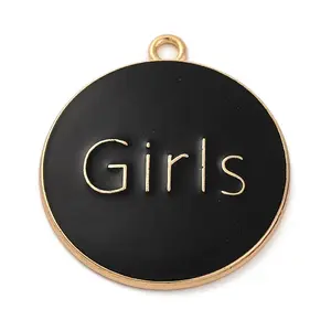 Alloy Enamel Pendants