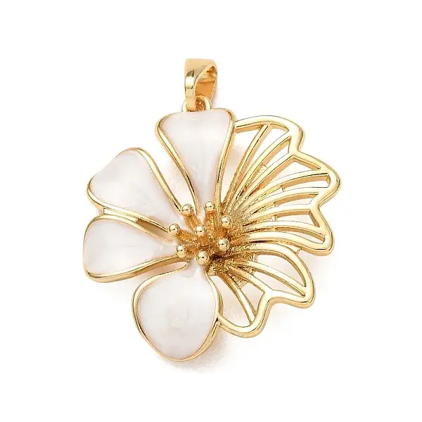 Brass Enamel Pendants