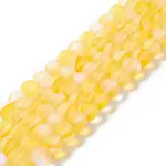 Synthetic Moonstone Beads Strands