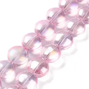 Baking Paint Glass Beads Strands