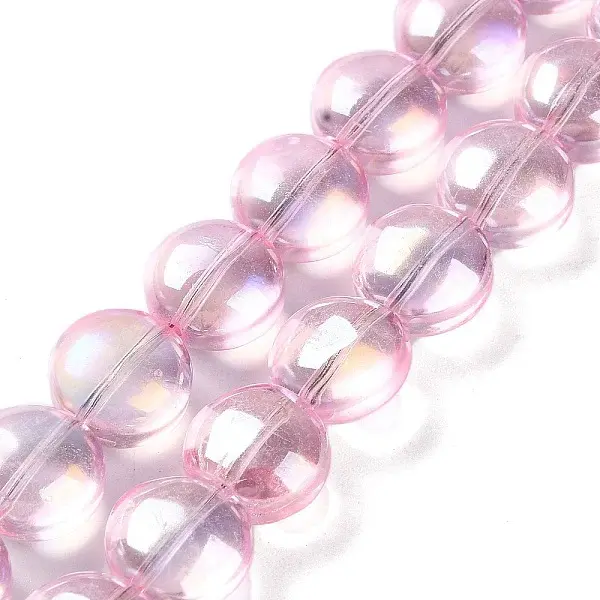 Baking Paint Glass Beads Strands