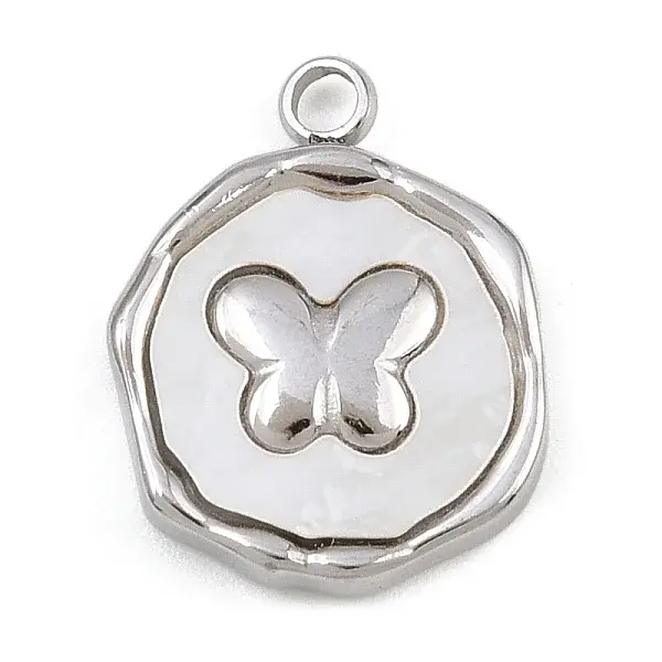 Natural White Shell Pendants
