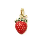 Brass Enamel Pendants