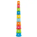 Chicco 2 in 1 Stacking Cups stohovací kelímky 9m+ 10 ks
