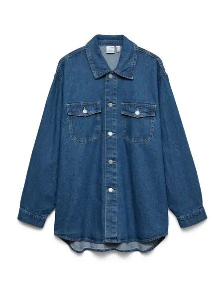 VERO MODA Blúzka 'VMKIRSA'  modrá denim