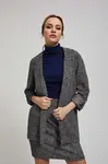 Bunda s vyhrnutými rukávy