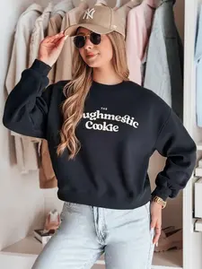 Dámská oversize mikina s potiskem COOKIES