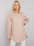 Béžová bavlněná košile