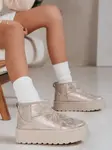 Dámské zlaté sněhule