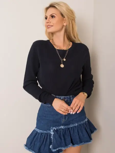Sweater-D93019Z90715A-navy blue