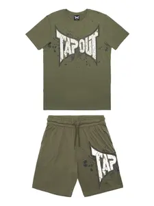 Tapout pánská souprava tričko a šortky