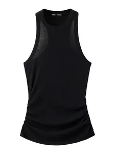 MANGO Top 'AMANDA'  čierna