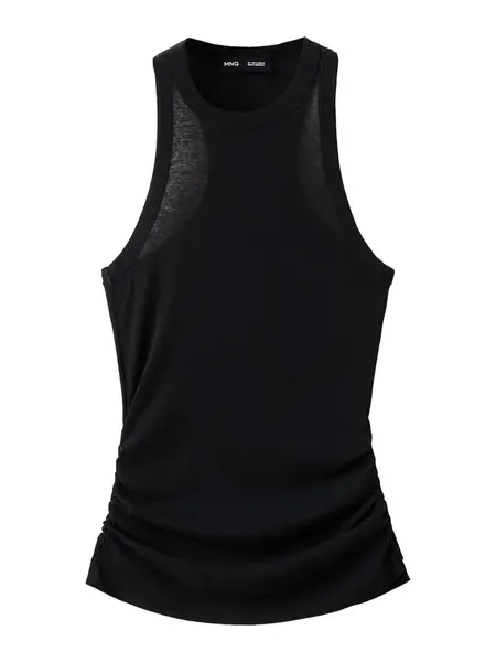 MANGO Top 'AMANDA'  čierna