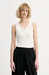 Calvin Klein top dámsky bavlnený s elastanom