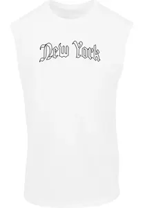 Mister Tee Tričko 'New York'  čierna / biela
