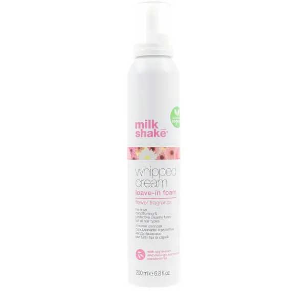 Milk Shake Ochranná bezoplachová pěna pro barvené vlasy Whipped Cream (Leave-In Foam) 200 ml