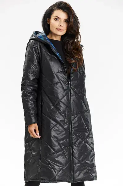 Awama Woman's Coat A685 Black