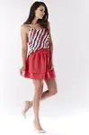 Awama Woman's Blouse A177 Stripes