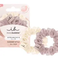 Ozdobné spirálové gumičky Invisibobble Sprunchie Slim Hairiffic - 2 ks + dárek zdarma
