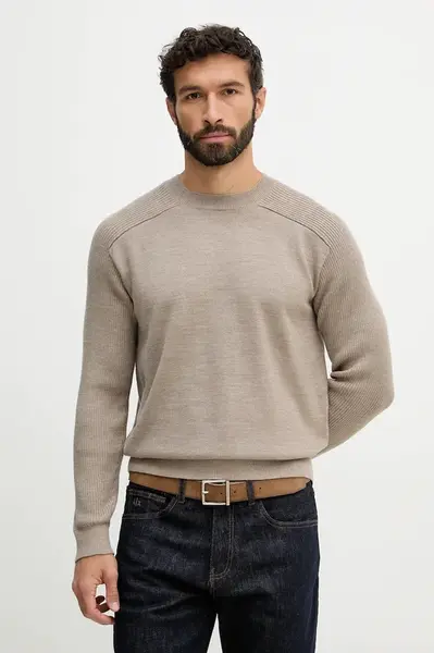 Svetr s příměsí vlny Armani Exchange