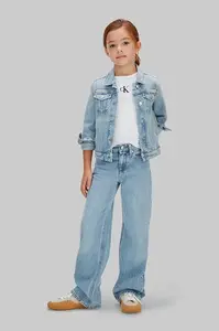 Calvin Klein Jeans wide leg džíny dětské