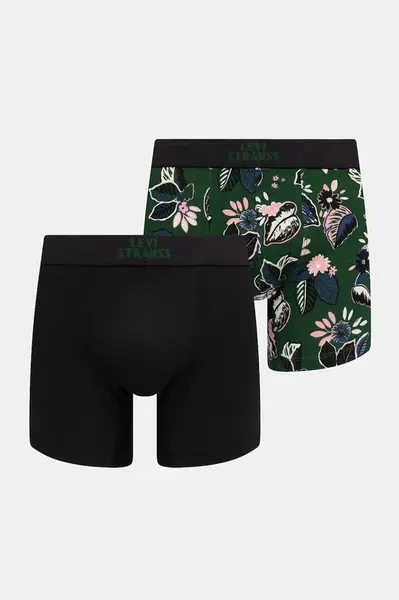 Levi's boxerky pánské bavlněné s elastanem 2-pack