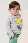 Detské bavlnené tričko s dlhým rukávom Bobo Choses Flying Oranges