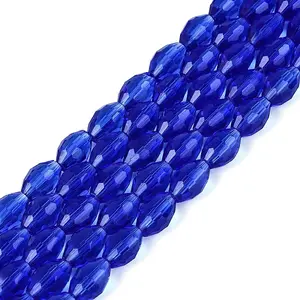 Transparent Glass Beads Strands