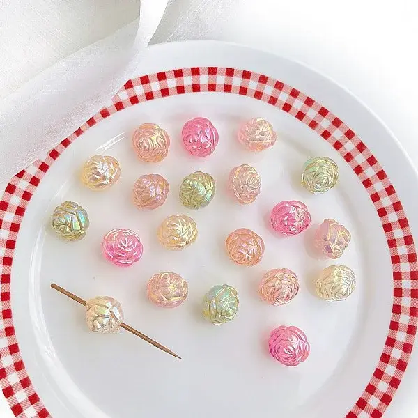 Opaque Acrylic Beads