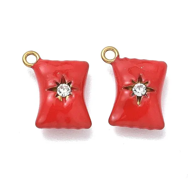 304 Stainless Steel Enamel Pendants