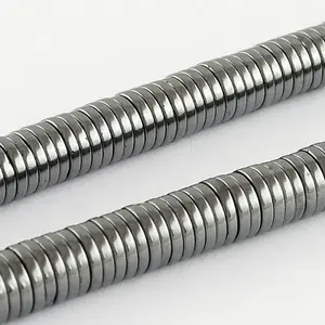 Grade A Non-magnetic Synthetic Hematite Beads Strands