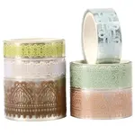 1Bag Lace Patterns PET Floral Decorative Tape Set