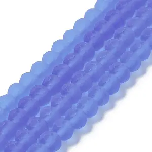 Transparent Glass Beads Strands
