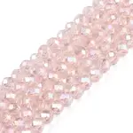 Electroplate Glass Beads Strands