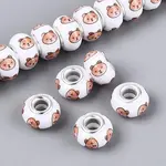 Opaque Resin European Beads