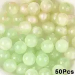 50Pcs Opaque UV Reactive Beads