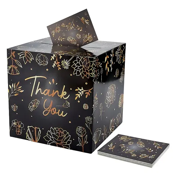 1 Set Graduation Party Paper Grad Card Boxes
