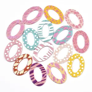 Opaque Printed Acrylic Pendants