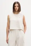 Tommy Jeans halenka dámská se lnem
